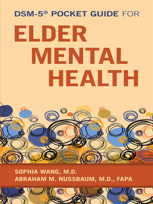 cover image of DSM-5&#174; Pocket Guide for Elder Mental Health